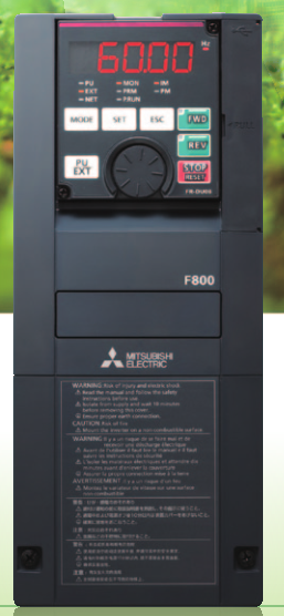 三菱變頻器F800系列風(fēng)機(jī)水泵型